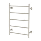 Phoenix 240V Cromford Heated Towel Ladder 55 x 75 - Brushed Nickel - 134-8750-40