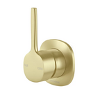 Phoenix Vask SwitchMix Shower Wall Mixer Pin Up Trim Kit Only - LF Brushed Gold - 139-2808-12-1