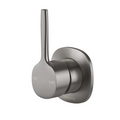 Phoenix Vask SwitchMix Shower Wall Mixer Pin Up Trim Kit Only - LF Brushed Carbon - 139-2808-31-1