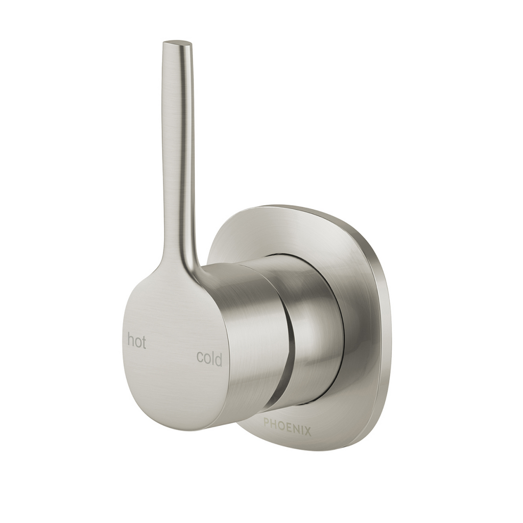 Phoenix Vask SwitchMix Shower Wall Mixer Pin Up Trim Kit Only - LF Brushed Nickel - 139-2808-40-1