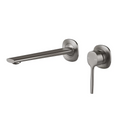Phoenix Vask SwitchMix Wall Basin & Bath Mixer Trim Only - LF Brushed Carbon - 139-2812-31-1