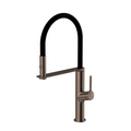 Phoenix Vask 200mm Flexible Hose Sink Mixer - LF Brushed Bronze