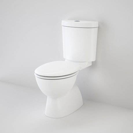 Caroma Profile 4 Trident Connector Close Coupled P-Trap Toilet Suite - Bottom Inlet - 912423W