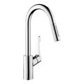 Hansgrohe Cento 2Jet Pull-Out Sink Mixer XL - Chrome - 14803003