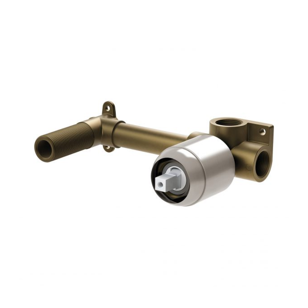 Phoenix Builders In-Wall Mixer Body Set Breech Only - LF Brushed Nickel - 150-7811-40-1