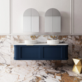 Cassa Design Westminster 1500mm Wall Hung Vanity Vintage Blue - WES1500BL