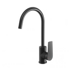 Phoenix Arlo 200mm Gooseneck Sink Mixer - LF Matte Black - 151-7310-10-1