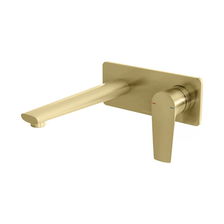 Phoenix Arlo 200mm 6 Star Wall Basin/Basin Mixer Trim - LF Brushed Gold - 151-7815-12-1