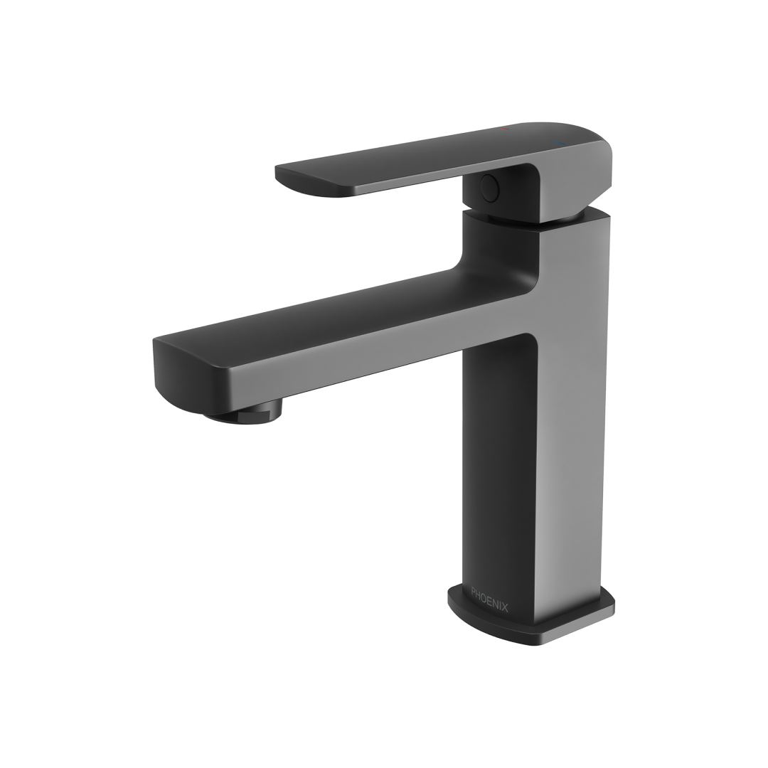 Phoenix Teva 6 Star Basin Mixer - LF Matte Black - 152-7704-10-1