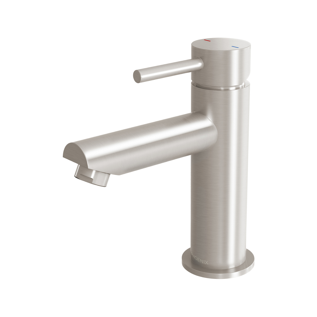 Phoenix Pina 6 Star Basin Mixer - LF Brushed Nickel - 153-7704-40-1
