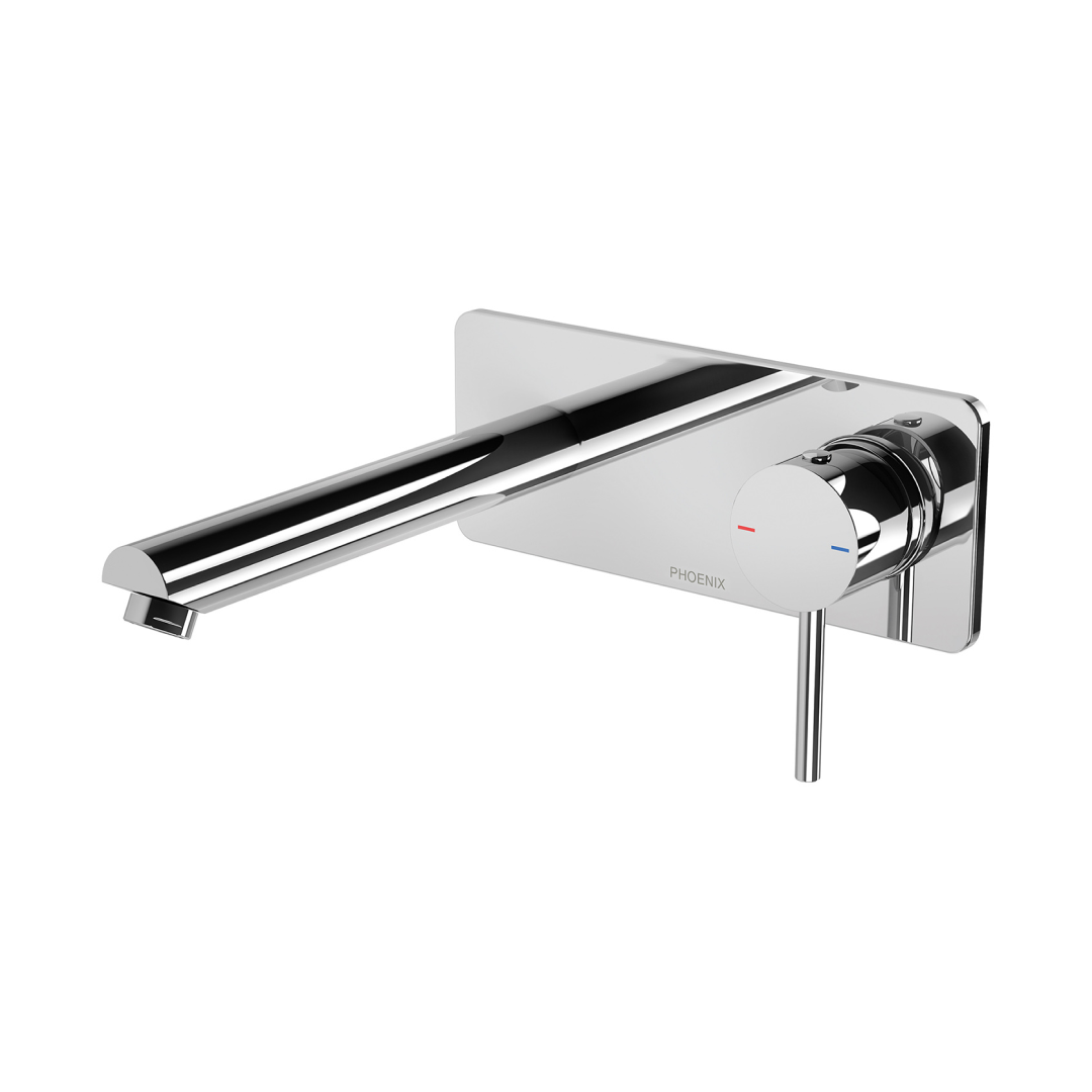Phoenix Pina 180mm 6 Star Wall Basin/Basin Mixer Trim - LF Chrome - 153-7815-00-1