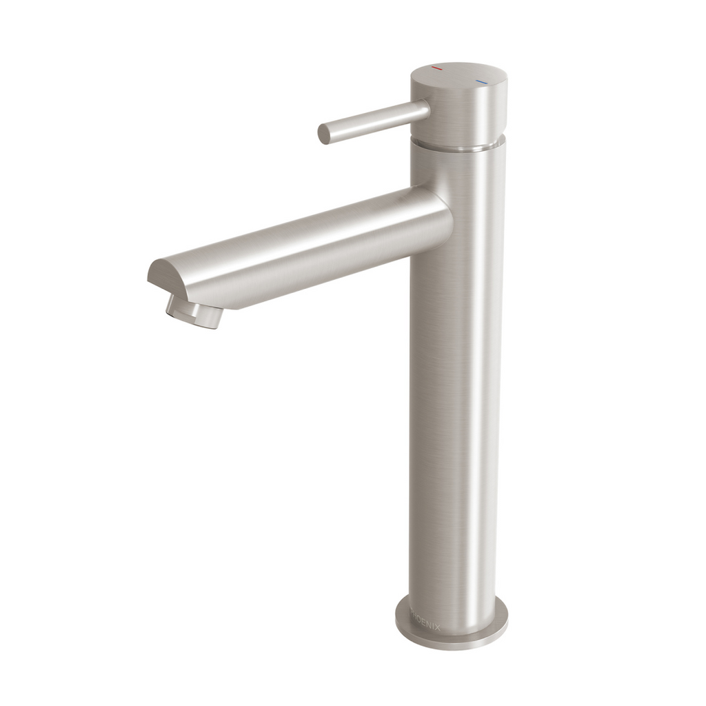 Phoenix Pina 6 Star Vessel Basin Mixer - LF Brushed Nickel - 153-7901-40-1