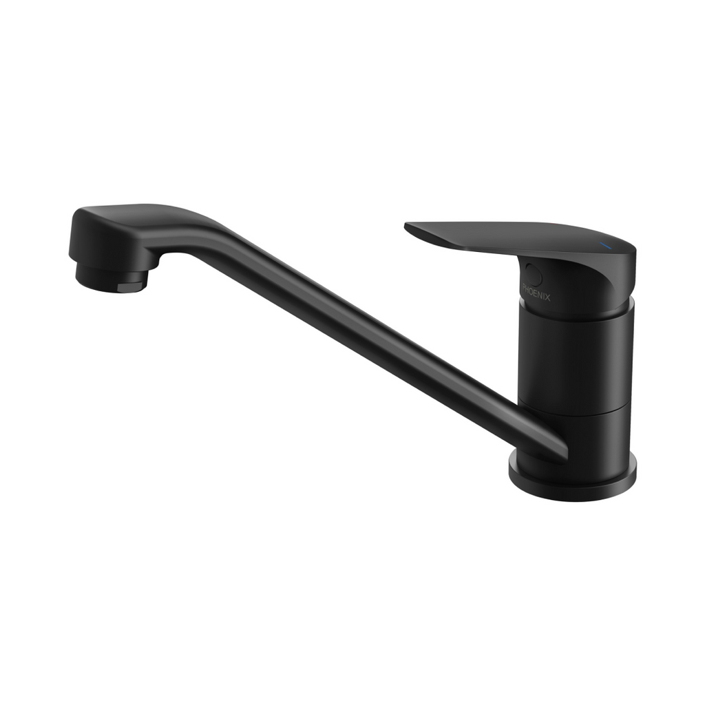 Phoenix Ivy MKII 6 Star Swivel Sink Mixer - LF Matte Black - 154-7301-10-1