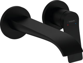 Hansgrohe Vivenis Wall Basin Mixer 192 (Requires In-Wall Body) LF - Matte Black 75050673