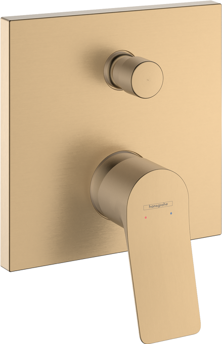 Hansgrohe Vivenis Diverter Wall Mixer (Requires IBox In-Wall Body) - Brushed Bronze 75415143