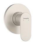 Hansgrohe Rebris S Wall Mixer (Requires In-Wall Body) - Brushed Nickel 72649820