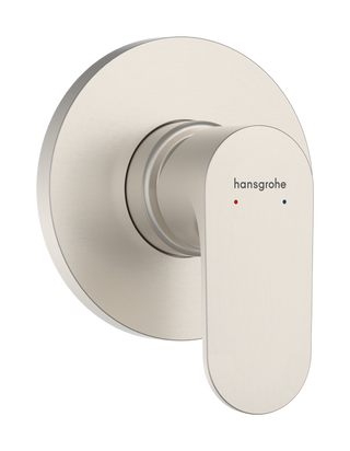 Hansgrohe Rebris S Wall Mixer (Requires In-Wall Body) - Brushed Nickel 72649820