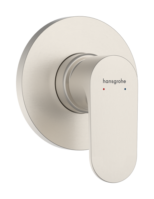 Hansgrohe Rebris S Wall Mixer (Requires In-Wall Body) - Brushed Nickel 72649820