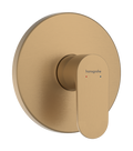 Hansgrohe Rebris S Wall Mixer (Requires iBox In-Wall Body) - Brushed Bronze 72667143