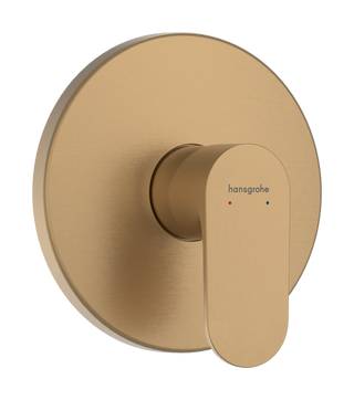 Hansgrohe Rebris S Wall Mixer (Requires iBox In-Wall Body) - Brushed Bronze 72667143