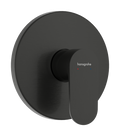 Hansgrohe Rebris S Wall Mixer (Requires iBox In-Wall Body) - Brushed Black Chrome - 72667343