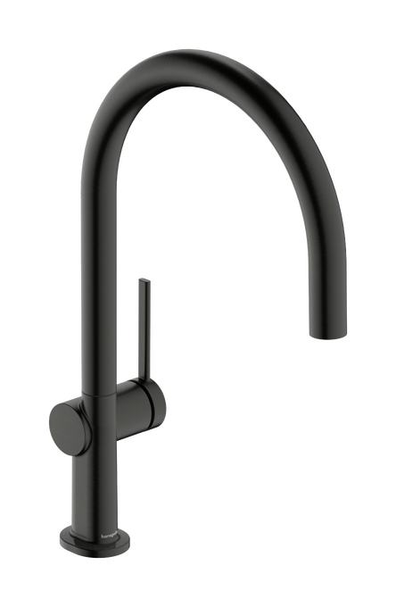 Hansgrohe Talis M54 Kitchen Mixer 220 1 Jet - Brushed Black Chrome 72804343