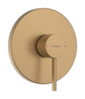 Hansgrohe Zesis S Shower Wall Mixer (Requires iBox In-Wall Body) - Brushed Bronze 74616143