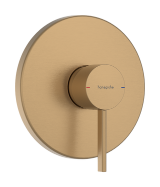 Hansgrohe Zesis S Shower Wall Mixer (Requires iBox In-Wall Body) - Brushed Bronze 74616143