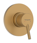 Hansgrohe Tecturis S Shower Wall Mixer (Requires In-Wall Body) - Brushed Bronze 73605143