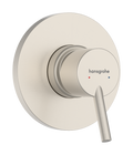 Hansgrohe Tecturis S Small Wall Mixer (Requires In-Wall Body) - Brushed Nickel 73605823