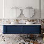 Cassa Design Westminster 1800mm Wall Hung Vanity - Vintage Blue - WES1800BL
