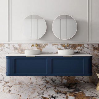 Cassa Design Westminster 1800mm Wall Hung Vanity - Vintage Blue - WES1800BL
