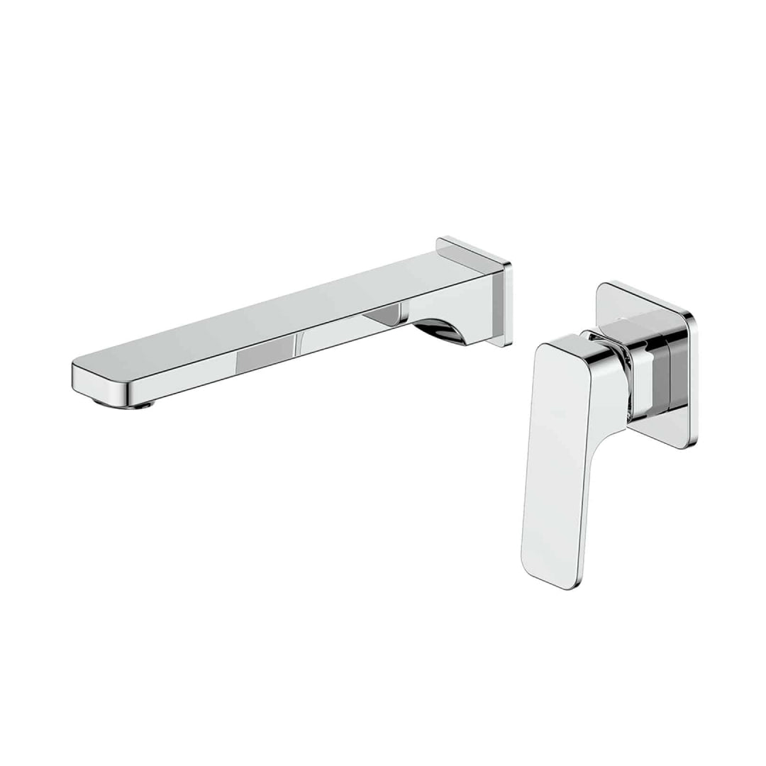 Greens Swept Wall Basin Mixer - Chrome - 18602520