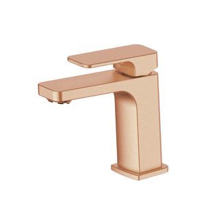 Greens Swept Basin Mixer - Brushed Copper - 18602558