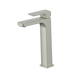 Greens Swept Tower Basin Mixer - Brushed Nickel - 18602561