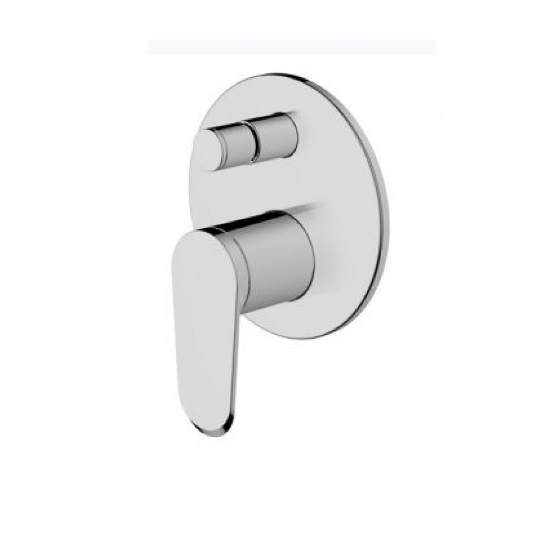 Greens Oakley Diverter Wall Mixer (Trim Only) - Chrome - 1910090