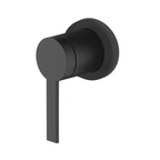 Greens Optima Shower Wall Mixer w/Mini Faceplate (Trim Only) - Matte Black - 19200827