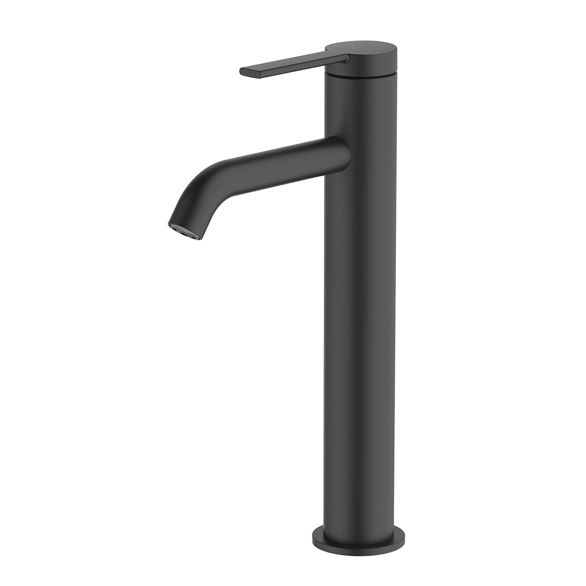 Greens Optima Tower Basin Mixer - Matte Black - 19202567