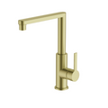 Greens Optima Sink Mixer with Smart Aerator - Brushed Brass - 19203546