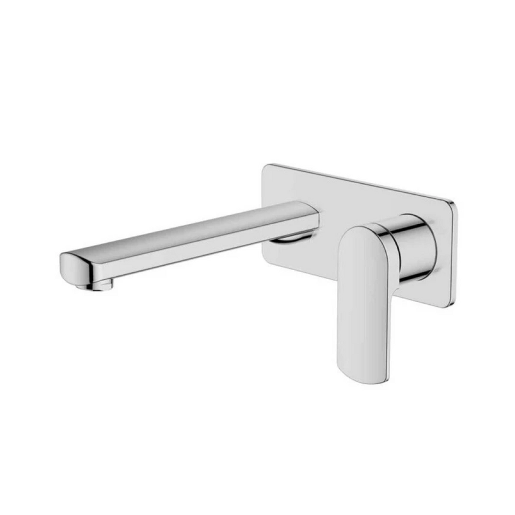 Greens Corban Wall Basin Mixer w/Faceplate - Chrome - 193003520