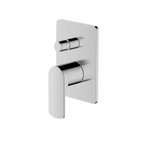 Greens Corban Diverter Wall Mixer Trim (Body Extra) - Chrome - 1930090