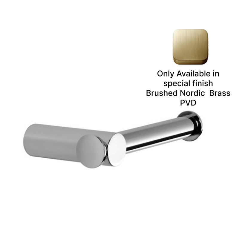 Brodware City Stik Toilet Roll Holder - Nordic Brass
