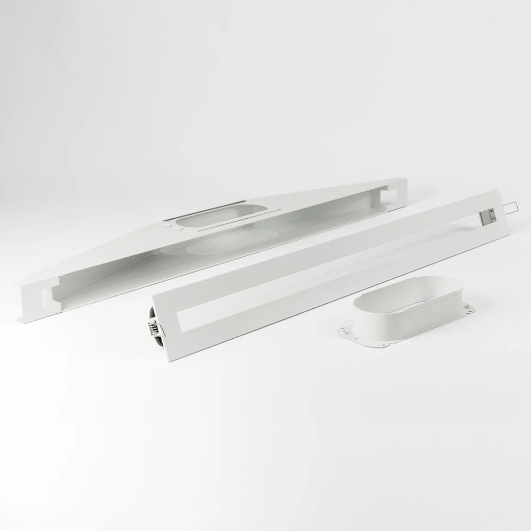 Expella 600mm Linear Slot Diffuser Standard Exhaust Kit - 1LSG600B + 1406530