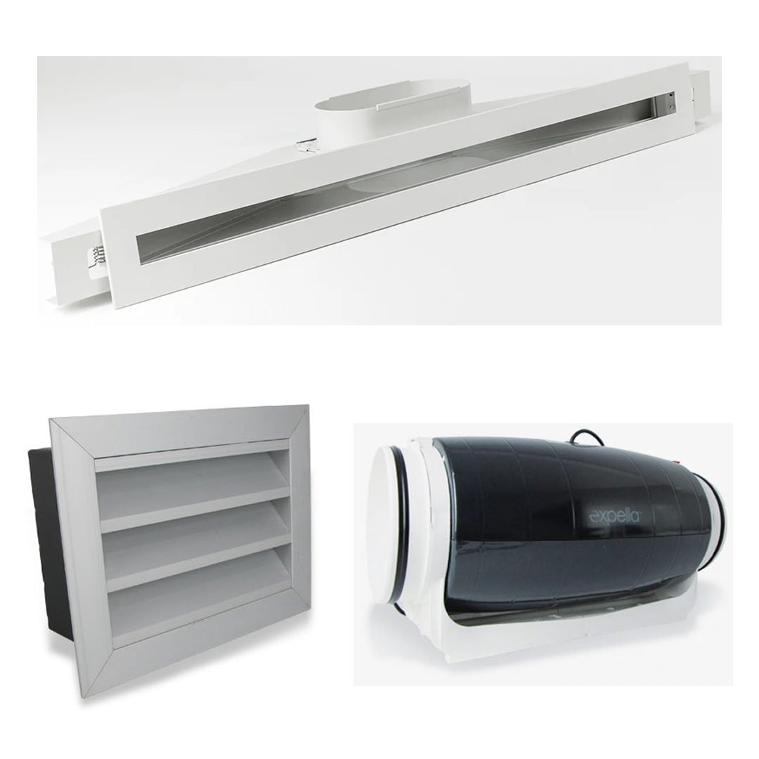 Buy Expella Linear Slot Diffuser Silent Exhaust Kit Online | Cass Brothers