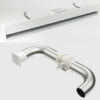 Expella Shadowline 1200mm Diffuser Pro Standard Inline Exhaust Kit - 1SLD1200P + 1406530