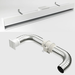 Expella Shadowline 1200mm Diffuser Pro Standard Inline Exhaust Kit - 1SLD1200P + 1406530