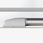 Expella Shadowline Squircle Standard Exhaust Kit - 1SLD280SC + 1406530