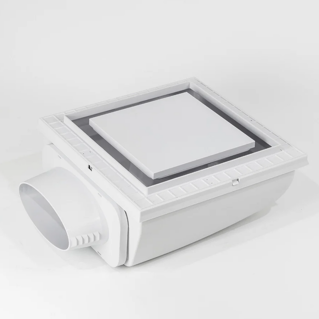 Expella Shadowline Square Quiet Flow Inline Exhaust Kit - 1SLD280SQ + 1406220