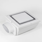 Expella Shadowline Square Quiet Flow Inline Exhaust Kit - 1SLD280SQ + 1406220