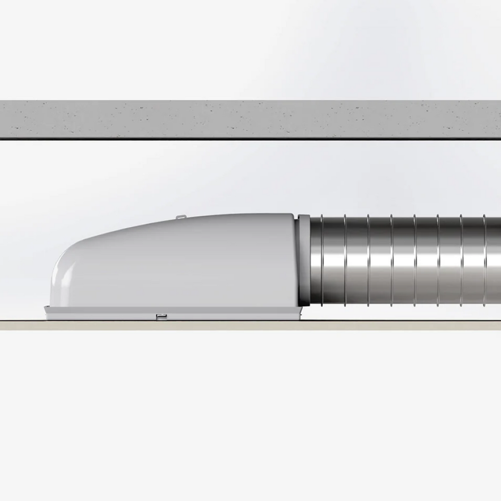 Expella Shadowline Square Quiet Flow Inline Exhaust Kit - 1SLD280SQ + 1406220